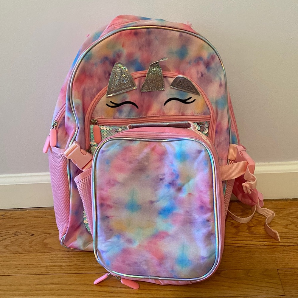 Girls School Unicorn Backpack